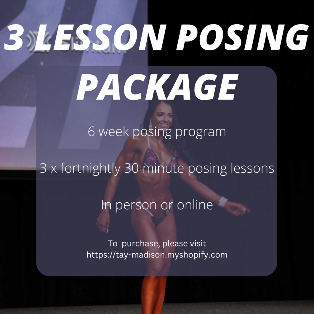 3 Lesson Posing Package